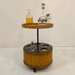 Rotan barwagen jaren 60 mid century, Ophalen, Gebruikt