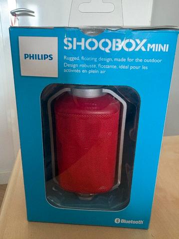 Philips Shoqbox Mini Bluetooth Speaker BT2200R beschikbaar voor biedingen