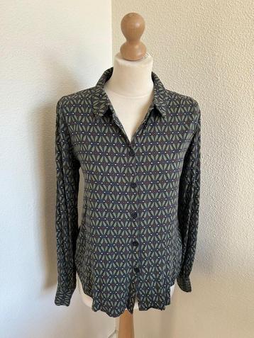 King Louie maat 40 groene retro blouse 2255 beschikbaar voor biedingen