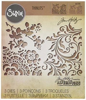 Sizzix Tim Holtz Thinlits Mixed Media #2 #661185 *laatste beschikbaar voor biedingen