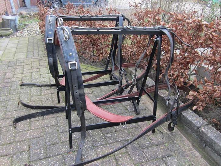 Marathon twee span tuig full te koop, Dieren en Toebehoren, Paarden en Pony's | Hoofdstellen en Tuigage, Gebruikt, Recreatie, Ophalen