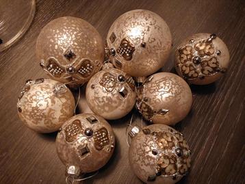 Sjieke kerstballen van glas, decoratie. Nu 10 euro  beschikbaar voor biedingen