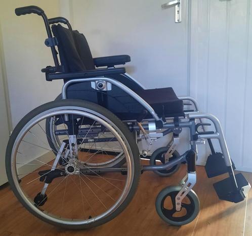 Rolstoel Merk: Excel van Os ( 18 kg ), Diversen, Rolstoelen, Zo goed als nieuw, Handbewogen rolstoel, Inklapbaar, Ophalen