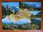 Ansichtkaart Liechtenstein Lichtenstein with Map 12673, Verzamelen, Ophalen of Verzenden