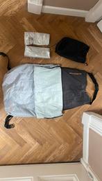 Deryan Airtraveller vliegtuigbedje reiskussen met matras, Ophalen of Verzenden, Gebruikt