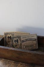 Lot van 2 oude zakjes verfstof L' Alsacienne Pronck & Praal, Ophalen of Verzenden