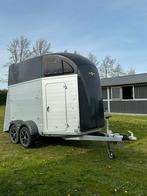 HUMBAUR XANTHOS AERO 2 PAARDS TRAILER aluminium, 2-paards trailer, Zo goed als nieuw, Ophalen, Aluminium