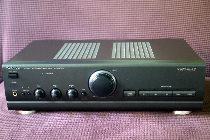 Technics SU-V620MK2 Versterker met garantie, Audio, Tv en Foto, Versterkers en Receivers, Gebruikt, Stereo, 120 watt of meer, Overige merken