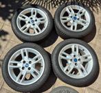 4 originele Fiat Punto velgen met 4 seizoenen banden, Auto-onderdelen, Ophalen, Gebruikt, 15 inch, Banden en Velgen