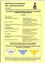 DF 3508004  Persoonlijke bescherming tegen de uitwerking va, Ophalen of Verzenden, Landmacht, Nederland, Boek of Tijdschrift
