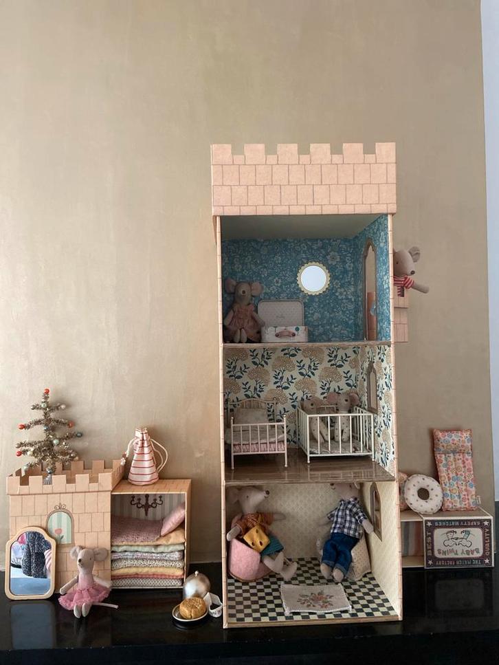 Mooi Poppenhuis MAILEG met heel veel accessoires!, Kinderen en Baby's, Speelgoed | Poppenhuizen, Zo goed als nieuw, Poppenhuis