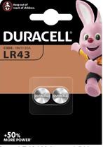 Batterij Duracell LR43 (4 pakjes), Audio, Tv en Foto, Accu's en Batterijen, Ophalen of Verzenden, Nieuw
