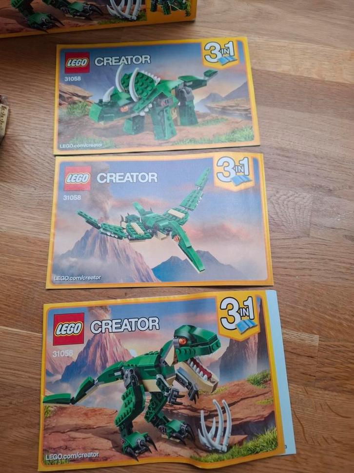 LEGO Creator 31058 3 in 1, Kinderen en Baby's, Speelgoed | Duplo en Lego, Zo goed als nieuw, Lego, Complete set, Ophalen of Verzenden