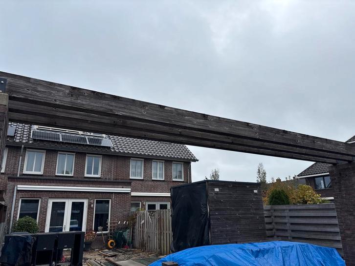 Hardhouten Balken - Robuust en Duurzaam, Tuin en Terras, Overkappingen, Gebruikt, Overige typen, Ophalen