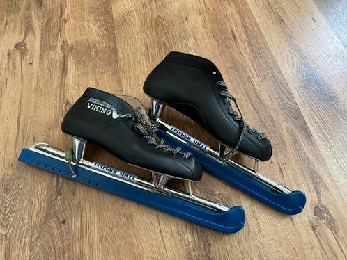 Viking schaatsen maat 41 + slijpblok, Sport en Fitness, Schaatsen, Zo goed als nieuw, Noren, Viking, Ophalen