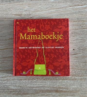 het Mamaboekje (ook leuk als cadeau!) beschikbaar voor biedingen