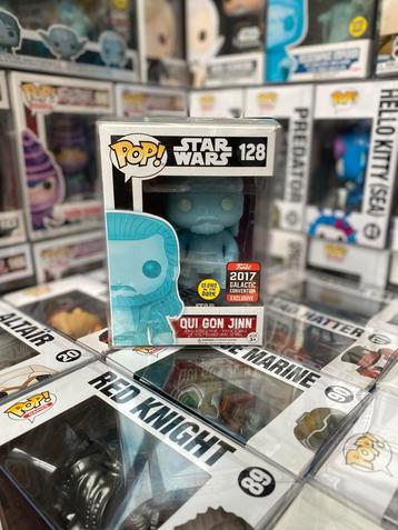 Funko Pop! Star Wars Qui-Gon Jinn #128 beschikbaar voor biedingen