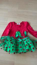 Kerst jurkje maat 80, Kinderen en Baby's, Carnavalskleding en Verkleedspullen, Ophalen of Verzenden, Zo goed als nieuw, 104 of kleiner