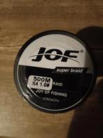 JOF Super Braid Vislijn - 500M, Ophalen of Verzenden, Nieuw, Vislijn