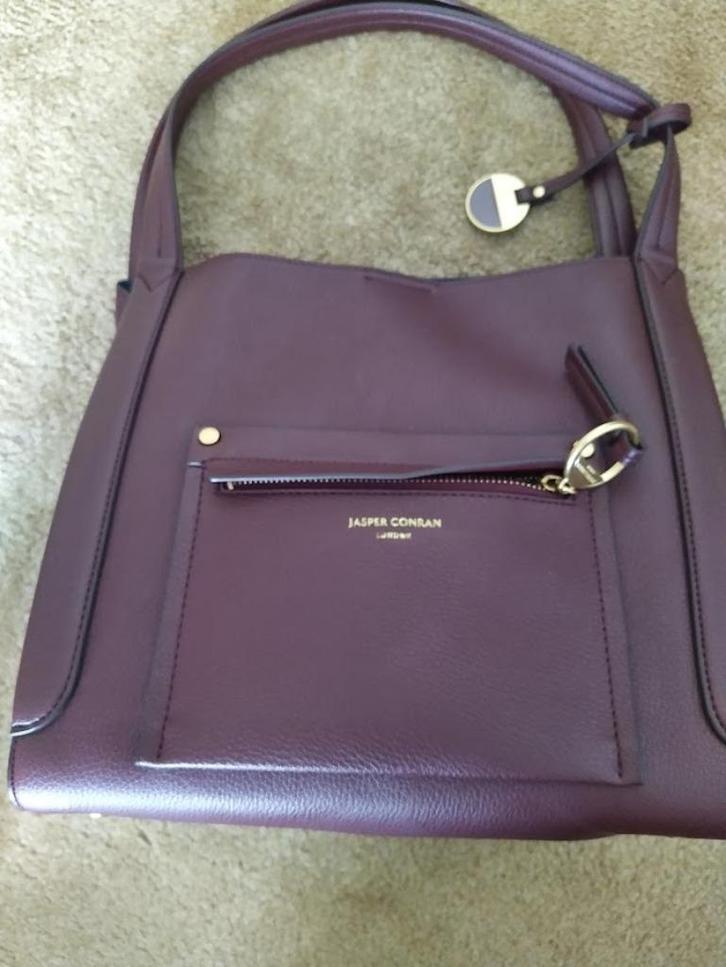 Jasper Conran hobo bag wijnrood, Sieraden, Tassen en Uiterlijk, Tassen | Schoudertassen, Nieuw, Rood, Ophalen of Verzenden