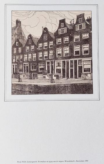 Amsterdam .. 750 jaar ... De Looiersgracht .. beschikbaar voor biedingen