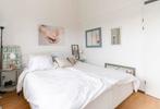Tweepersoonsbed met rond  hoofdbord 180x 200, Huis en Inrichting, Ophalen, Overige materialen, Gebruikt, Tweepersoons