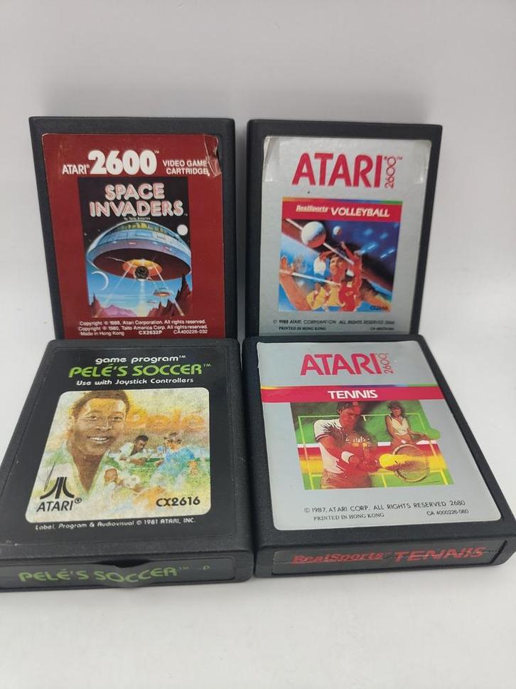 Atari 2600 game set, Spelcomputers en Games, Games | Atari, Zo goed als nieuw, Overige modellen, Avontuur en Actie, 1 speler, Vanaf 7 jaar