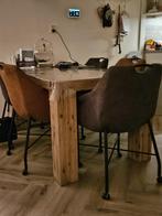 Bassano light grey eettafel 160 x 90x78, Huis en Inrichting, Tafels | Eettafels, Ophalen, 50 tot 100 cm, Zo goed als nieuw, Vijf personen of meer