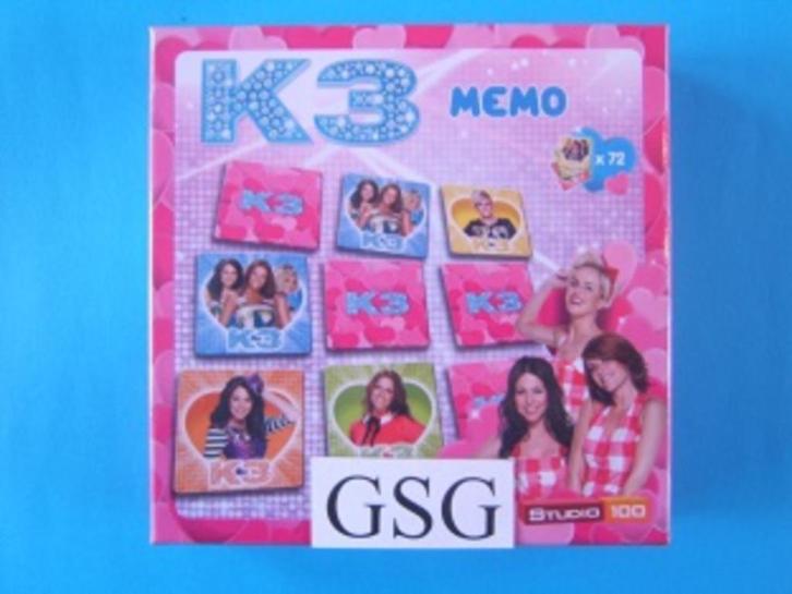 K3 memo nr. MEK300003270-00, Hobby en Vrije tijd, Gezelschapsspellen | Overige, Nieuw, Ophalen