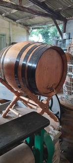 Houten Vat op Standaard - Perfect voor Decoratief Gebruik, Ophalen