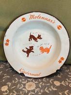 Vintage emaille bordje Molenaars Kindermeel (090825c), Huis en Inrichting, Keuken | Servies, Overige materialen, Gebruikt, Ophalen of Verzenden