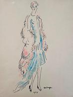 Kees van Dongen  Aquarel  Uniek werk, Antiek en Kunst, Ophalen