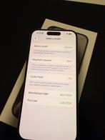 iPhone 15 Pro 128GB - Topstaat!, Telecommunicatie, Mobiele telefoons | Apple iPhone, Ophalen of Verzenden, Zonder simlock, Zonder abonnement
