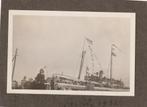 Noordzeekanaal oude foto Varsity 1932 roeiwedstrijd boot, Ophalen of Verzenden, 1920 tot 1940, Zuid-Holland