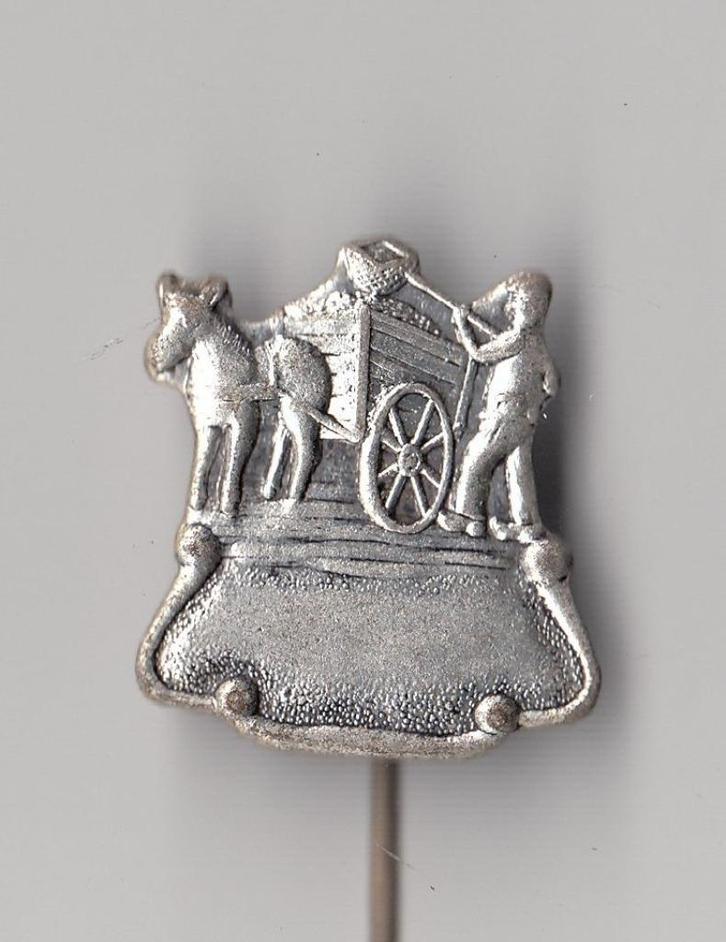 Schelpenvisser speldje, Verzamelen, Speldjes, Pins en Buttons, Gebruikt, Speldje of Pin, Overige onderwerpen, Ophalen of Verzenden