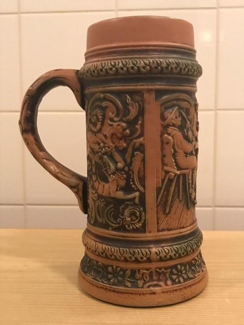 Vintage West-Duitse bierpul Gerz, Antiek en Kunst, Antiek | Keramiek en Aardewerk, Ophalen of Verzenden