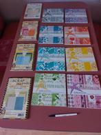 Papier blokken Scrappads, 12stuks., Hobby en Vrije tijd, Scrapbooking, Ophalen of Verzenden, Nieuw, Papier of Karton
