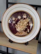 Vintage Sierbord met Pauw, Ophalen of Verzenden