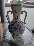 Authentieke handgeschilderde Delfts Blauwe vaas (ca. 1900), Ophalen of Verzenden