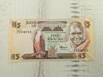 Zambia 5 kwacha 1980-1988  UNC, Postzegels en Munten, Bankbiljetten | Afrika, Ophalen of Verzenden, Zambia