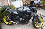 YAMAHA MT-07 ABS 2016 NIGHT-FLUO UITLAAT SC PROJECT 35KW A2, Motoren, 2 cilinders, Particulier, Minimaal motorrijbewijs A2, 689 cc