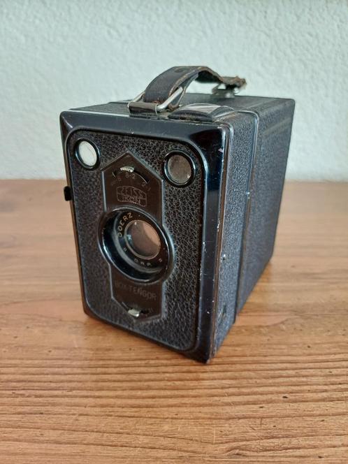 Vintage camera Zeiss Ikon Box Tengor 54/2, Audio, Tv en Foto, Fotocamera's Analoog, Gebruikt, Compact, Overige Merken, Ophalen of Verzenden