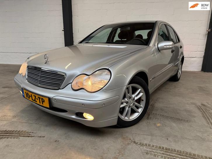 Mercedes-Benz C-klasse 180 Kompressor |Classic| |Org NL| |Na, Auto's, Mercedes-Benz, Bedrijf, Te koop, C-Klasse, ABS, Airbags