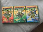 3xDVD. Teenage Mutant Ninja Turtles. 1,3,4, Gebruikt, Tekenfilm, Overige soorten, Ophalen of Verzenden