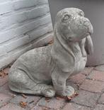 Tuinbeeld hond beton., Tuin en Terras, Tuinbeelden, Ophalen, Gebruikt