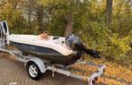 Cad 12 boot, Watersport en Boten, Motorboten en Motorjachten, Ophalen, 10 tot 30 pk, Tot 6 meter, Polyester