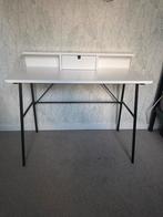 Zwart Wit Bureau - Leen Bakker, Huis en Inrichting, Bureaus, Ophalen, Gebruikt, Bureau