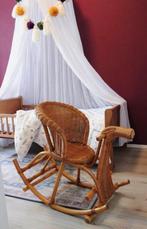 Oud rotan vintage hobbelpaard, Ophalen, Zo goed als nieuw