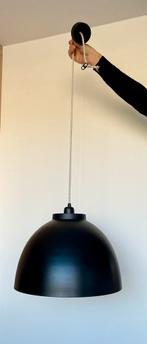 Industriele hanglamp loods5, Huis en Inrichting, Lampen | Hanglampen, Ophalen of Verzenden, Zo goed als nieuw, Metaal, Minder dan 50 cm