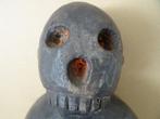Afrikaans masker occult masker met schedel en slang 44cm, Antiek en Kunst, Kunst | Niet-Westerse kunst, Ophalen of Verzenden
